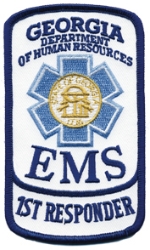 Georgia 1st Responder Patch