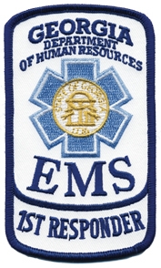Georgia 1st Responder Patch