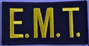 EMT Chest Emblem Gold/Navy
