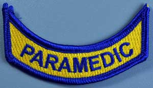 Virginia Paramedic Rocker Patch