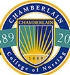 similar chamberlain emblem on our lamp