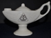 Most popular is a one color Gold emblem on our lamp. Minimum 12 units