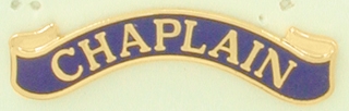 Gold Chaplain Citation Bar -Blue Chaplain, Citation Bar, Chaplain Supplies