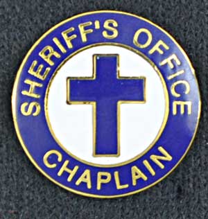 Sheriff Chaplain Pin Cross Sheriff chaplain, chaplain, police uniform, fire emblem