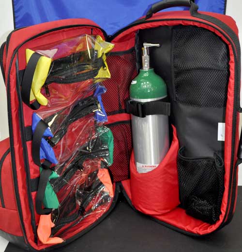main compartment open - kit sold empty