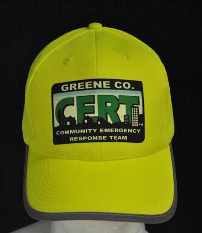 Custom CERT BallCap with Reflective stripes Custom CERT, CERT identification, CERT Team, CERT Leader, Community Emergency response team, Cert ball cap