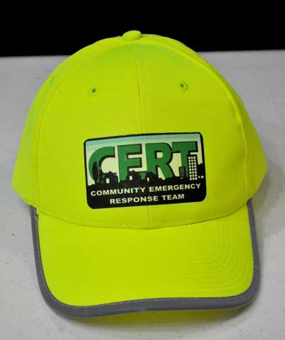 CERT Cap with Reflective stripe