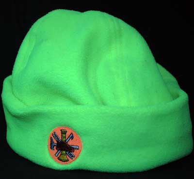fire department fleece beanie