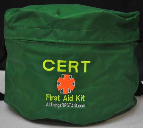 CERT Member First Aid Kit CERT First Aid Pack, group medical, First aid kits, boy scouts, girl scouts, outdoor activities, emergency first aid kit 