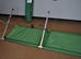 Military Style Cot showing floor protecting feet