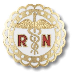 RN Pin -round sculptured edge
