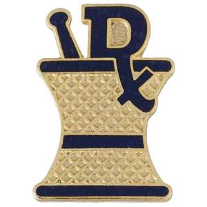 Pharmacist Emblem Pin