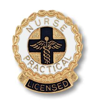 Licensed Practical Nurse Emblem pin