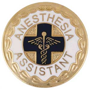 Anesthesia Assistant Pin Anesthesia, Anesthesia Pin, allied health, surgical assistant, 