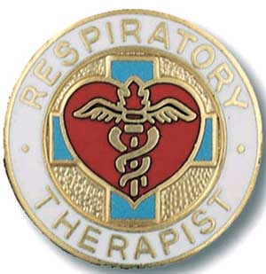 Respiratory Therapist Respiratory Therapist , Pin, RT pin, resp. ther, therapist pin, 