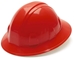 Red Full Brim Hard Hat