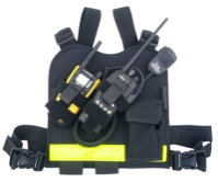 Dual Radio Chest Harness Dual Radio, Chest Harness, amateur radio, ham, races, radio holster, radio chest harness, dual holster