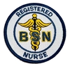 BSN Registered Nurse Embroidered Patch