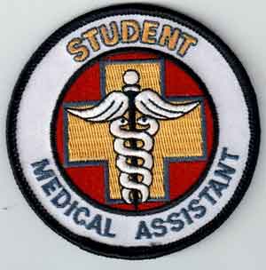 Student Medical Assistant patches