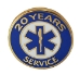 EMS 20 Years of Service Pin