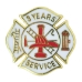 fire department 3 years of service pins
