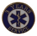 3 Years of service pin for EMS recognition