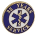 EMS 35 years of service pin