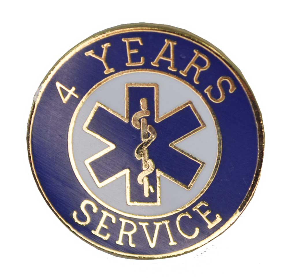 EMS 4 Years of Service Pin Recognition