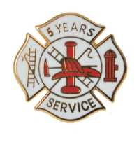 Fire Department 5 years of service pin