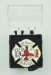 55 year firefighter pin of gift box
