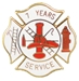 Fire Department 7 years of service pin