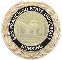 San Francisco State Nursing Pin  SFSU, Nursing Pin,san francisco state university, nursing pin