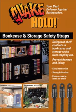 Bookcase and Storage Safety Straps