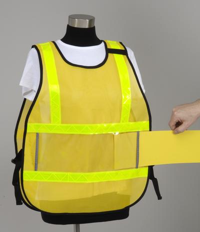 Model #PON5-VW Poncho Style Incident Command System Vest