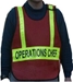 CMSpon5 Poncho Style IC Vest with reflective bars - PON5