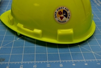 First Aid CPR AED helmet sticker