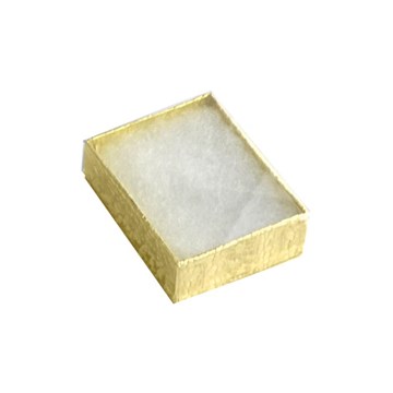 Clear View Box for Pins - Box/100 - Gold Finish Pin boxes, cotton filled, clear view top, clear boxes, small display boxes, jewelry displays, bulk boxes