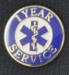 EMS years of service pin 1 year