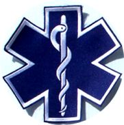Star Of Life die cut 6"