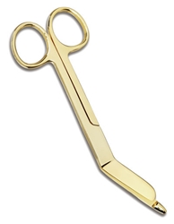 Lister Bandage scissors - all gold - 5.5 in