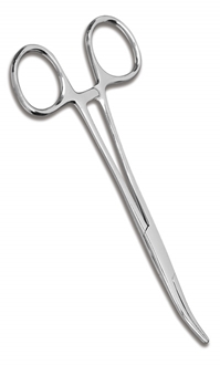 Rankin Kelly Forceps - 6 1/4 inches - Curved