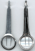 Splinter Forcep with magnifier - 4.5 in