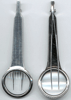 Splinter Forcep with magnifier - 4.5 in