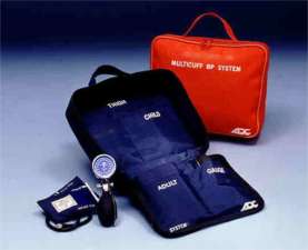 SYSTEM 5 tm  Nylon 5-Cuff Aneroid Set - Latex Free