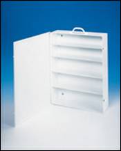 5 Shelf Industrial Cabinet with Swing Out Door 19.5 in x 26 inx 5.5in - 1 each