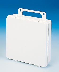 24 Unit Economy Plastic First Aid Box