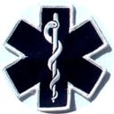 Star Of Life die cut 4"