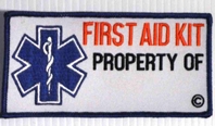 First Aid Kit Property of Patch