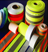 4in Yellow Tape with 2in Silver trim 100 yard roll