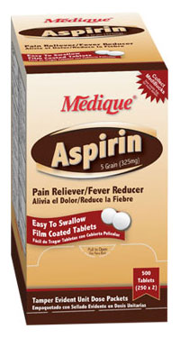 ASPIRIN 5 GRAIN 500 Tablets